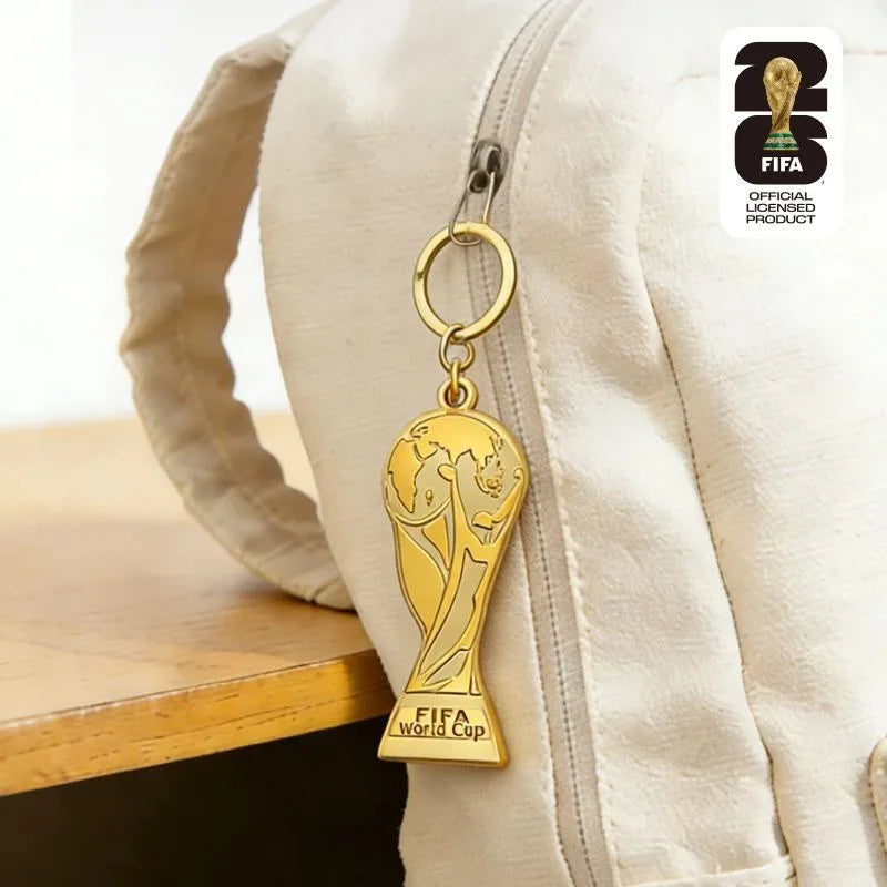 TrophyVault™ Golden Champion Trophy Keychain