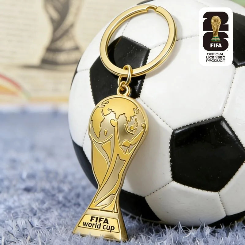 TrophyVault™ Golden Champion Trophy Keychain